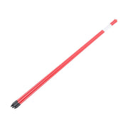 DURAFORCE Reflective Markers 48In Red Driveway Markers 100Pcs Snow Stakes 5/16 Diameter