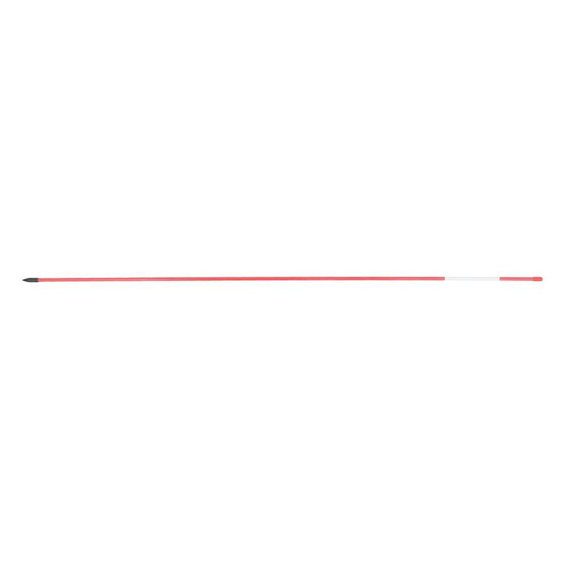 DURAFORCE Reflective Markers 48In Red Driveway Markers 100Pcs Snow Stakes 5/16 Diameter