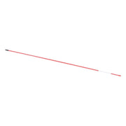 DURAFORCE Reflective Markers 48In Red Driveway Markers 100Pcs Snow Stakes 5/16 Diameter