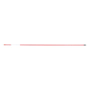 DURAFORCE Reflective Markers 48In Red Driveway Markers 100Pcs Snow Stakes 5/16 Diameter