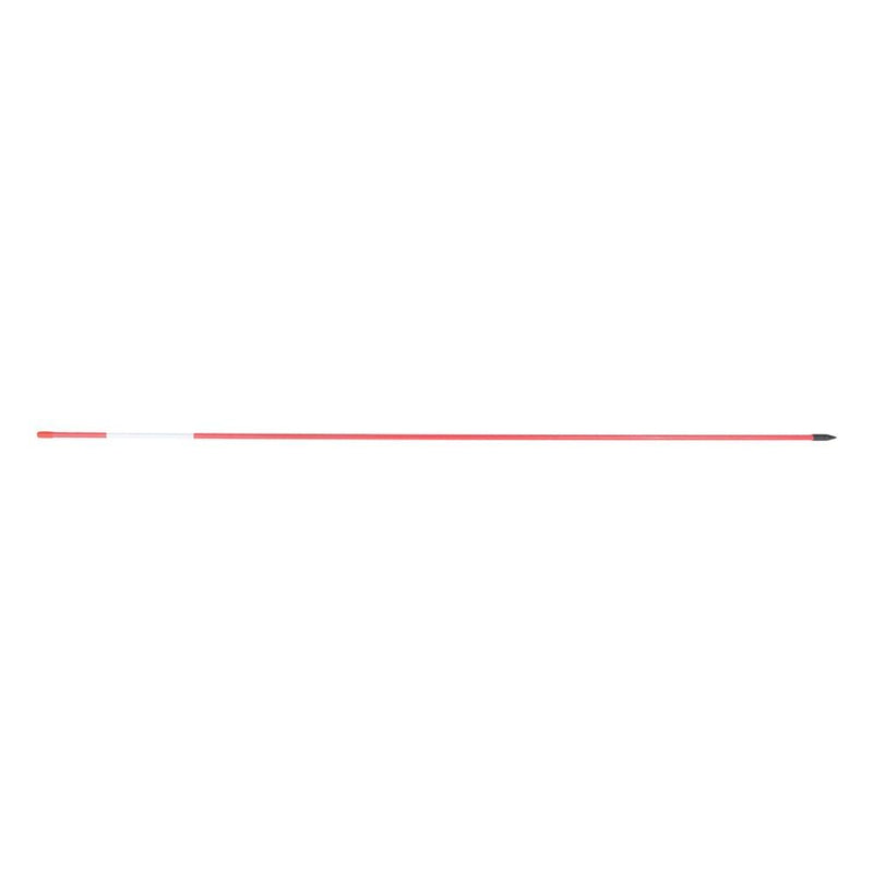 DURAFORCE Reflective Markers 48In Red Driveway Markers 100Pcs Snow Stakes 5/16 Diameter