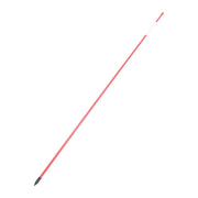 DURAFORCE Reflective Markers 48In Red Driveway Markers 100Pcs Snow Stakes 5/16 Diameter