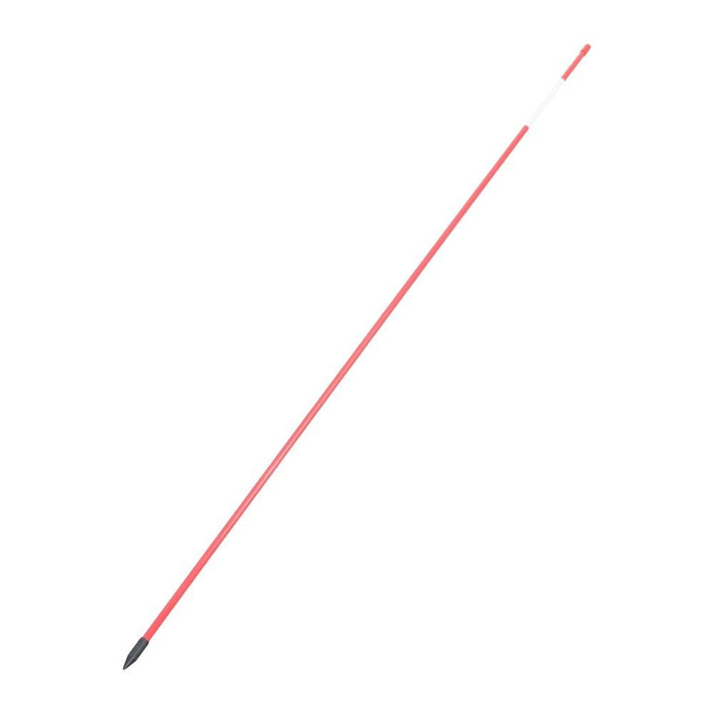 DURAFORCE Reflective Markers 48In Red Driveway Markers 100Pcs Snow Stakes 5/16 Diameter