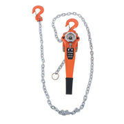 DURAFORCE 1-1/2 Ton 3300lbs Industrial Manual Hoist 10 FT Come Along & 360° Rotation Hook