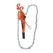 DURAFORCE 1-1/2 Ton 3300lbs Industrial Manual Hoist 10 FT Come Along & 360° Rotation Hook