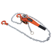 DURAFORCE 1-1/2 Ton 3300lbs Industrial Manual Hoist 10 FT Come Along & 360° Rotation Hook