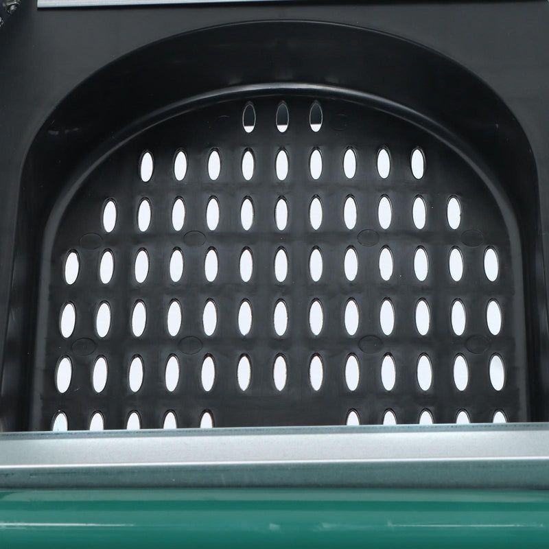 DURAFORCE Green For Chicken Nest Box Chicken Nesting Box With Metal Legs Roll Away 3 Hole