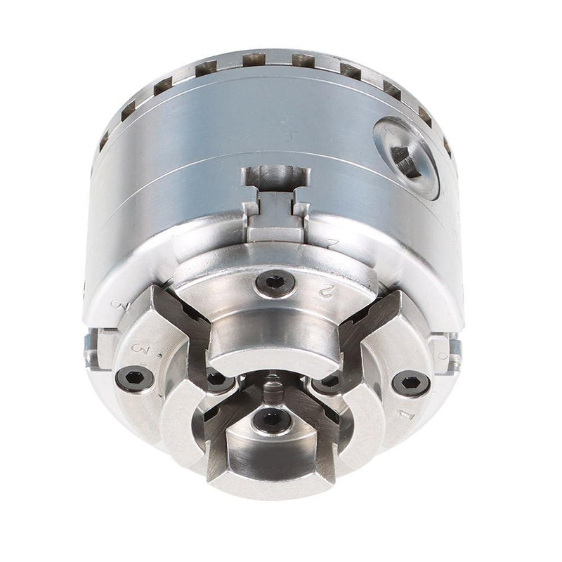 DURAFORCE 2.75 inch 4 Jaw With 1-Inch x 8TPI Thread Self-Centering Keyed Lathe Chuck Set