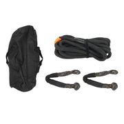 DURAFORCE 1"×30‘ Kinetic Recovery Tow Rope (34000lbs) Heavy Duty Energy Rope W/ 2 Shackles