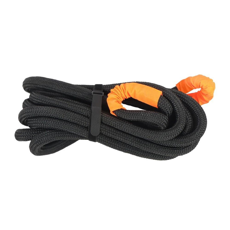DURAFORCE 1"×30‘ Kinetic Recovery Tow Rope (34000lbs) Heavy Duty Energy Rope W/ 2 Shackles