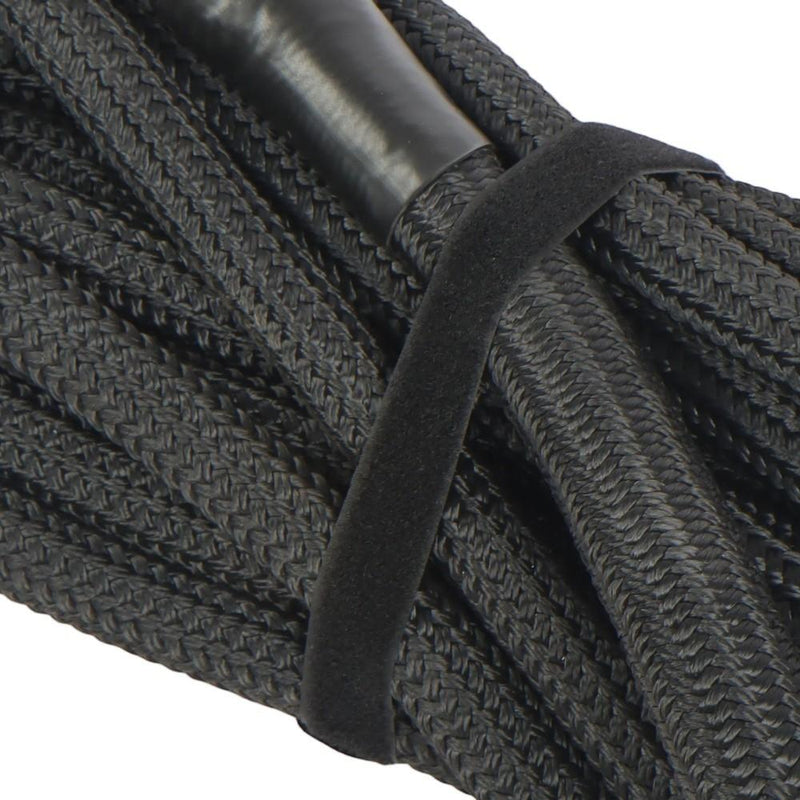 DURAFORCE 1"×30‘ Kinetic Recovery Tow Rope (34000lbs) Heavy Duty Energy Rope W/ 2 Shackles
