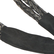 DURAFORCE 1"×30‘ Kinetic Recovery Tow Rope (34000lbs) Heavy Duty Energy Rope W/ 2 Shackles