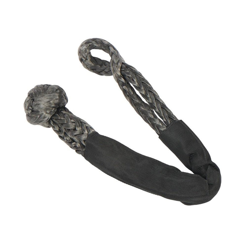 DURAFORCE 1"×30‘ Kinetic Recovery Tow Rope (34000lbs) Heavy Duty Energy Rope W/ 2 Shackles