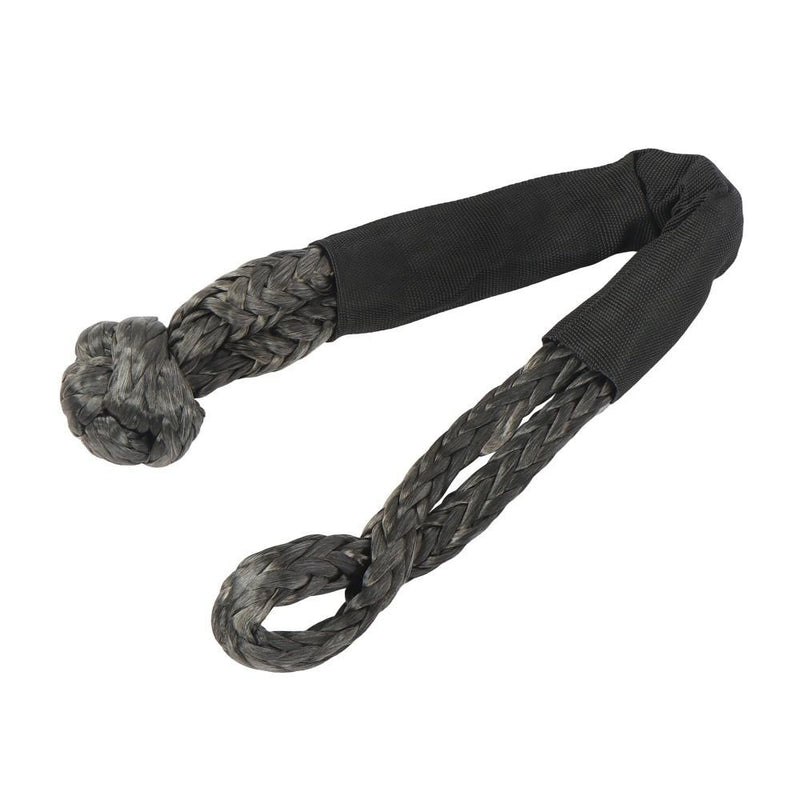 DURAFORCE 1"×30‘ Kinetic Recovery Tow Rope (34000lbs) Heavy Duty Energy Rope W/ 2 Shackles