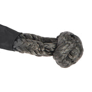 DURAFORCE 1"×30‘ Kinetic Recovery Tow Rope (34000lbs) Heavy Duty Energy Rope W/ 2 Shackles