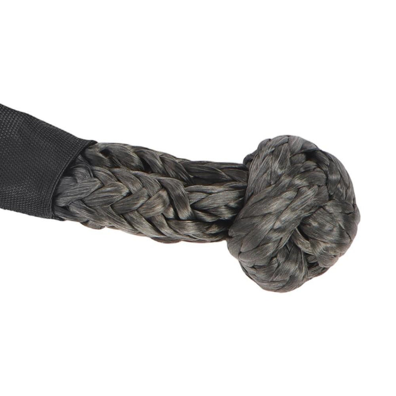 DURAFORCE 1"×30‘ Kinetic Recovery Tow Rope (34000lbs) Heavy Duty Energy Rope W/ 2 Shackles