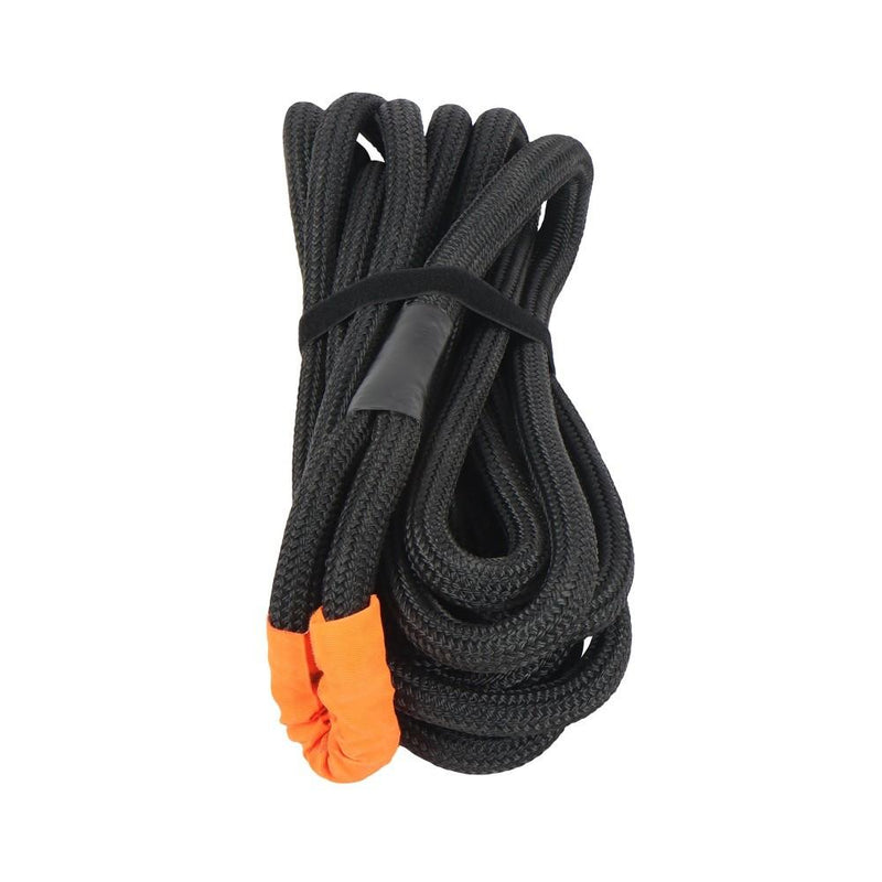 DURAFORCE 1"×30‘ Kinetic Recovery Tow Rope (34000lbs) Heavy Duty Energy Rope W/ 2 Shackles