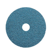 DURAFORCE 100 Pcs Blue 4.5" × 7/8" Zirconia Resin Fiber Grinding & Sanding Disc 36 Grit