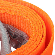 DURAFORCE 2 Pack 25000 Pound Capacity 3" x 10 Ft Polyester Lifting Sling Straps - Orange