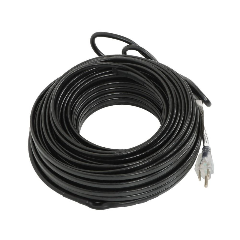 DURAFORCE 120V 120ft 8W/ft Roof Heat Cable Snow De-icing Kit Self-Regulating Heat Tape