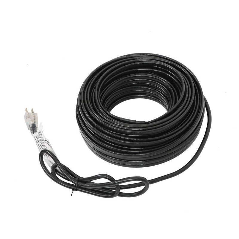 DURAFORCE 120V 120ft 8W/ft Roof Heat Cable Snow De-icing Kit Self-Regulating Heat Tape