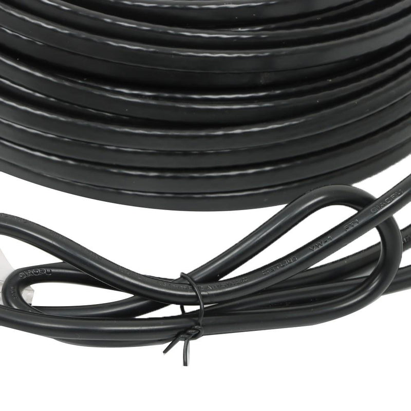 DURAFORCE 120V 120ft 8W/ft Roof Heat Cable Snow De-icing Kit Self-Regulating Heat Tape