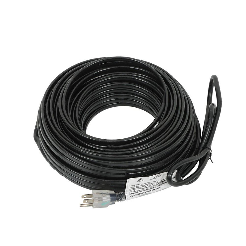 DURAFORCE 120V 120ft 8W/ft Roof Heat Cable Snow De-icing Kit Self-Regulating Heat Tape