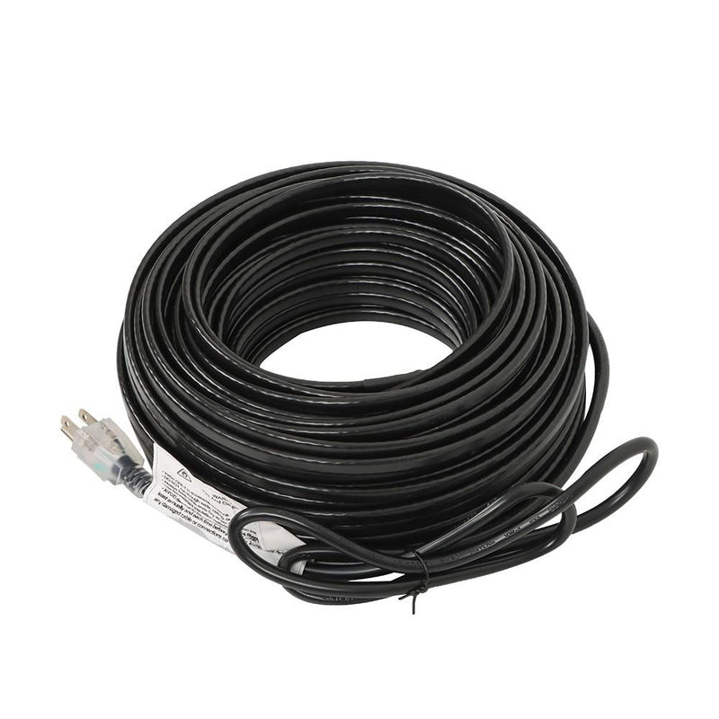 DURAFORCE 120V 120ft 8W/ft Roof Heat Cable Snow De-icing Kit Self-Regulating Heat Tape