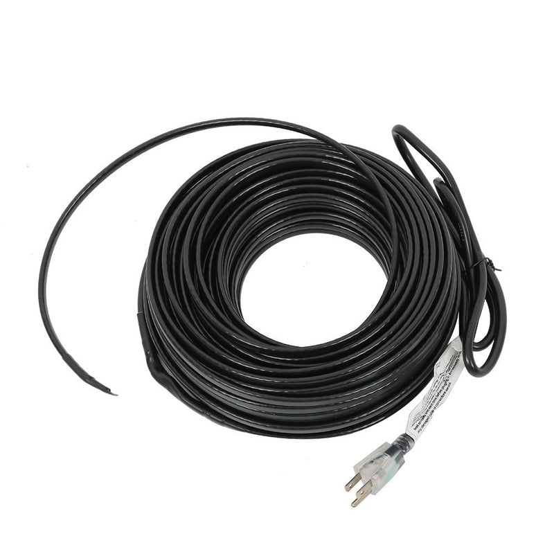 DURAFORCE 120V 120ft 8W/ft Roof Heat Cable Snow De-icing Kit Self-Regulating Heat Tape