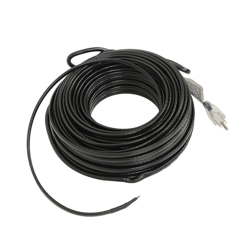 DURAFORCE 120V 120ft 8W/ft Roof Heat Cable Snow De-icing Kit Self-Regulating Heat Tape