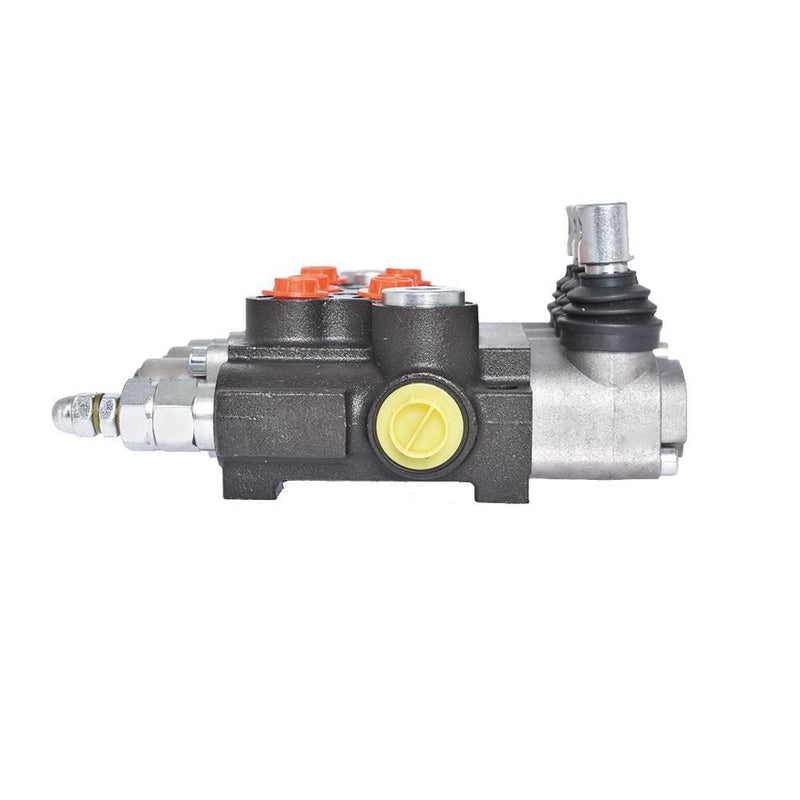 DURAFORCE Hydraulic Control 3 Spool Valve Double Acting 13 GPM 3600 PSI SAE Ports