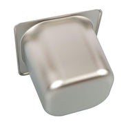 DURAFORCE 6 Pack Stainless Steam Hotel Pans 1/6 Size 6 Inch Deep With Lids
