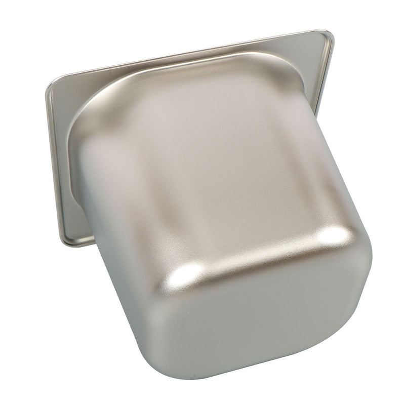 DURAFORCE 6 Pack Stainless Steam Hotel Pans 1/6 Size 6 Inch Deep With Lids