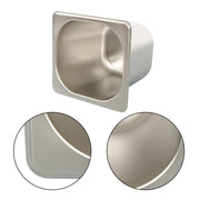DURAFORCE 6 Pack Stainless Steam Hotel Pans 1/6 Size 6 Inch Deep With Lids