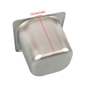 DURAFORCE 6 Pack Stainless Steam Hotel Pans 1/6 Size 6 Inch Deep With Lids