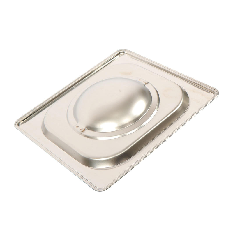 DURAFORCE 6 Pack Stainless Steam Hotel Pans 1/6 Size 6 Inch Deep With Lids