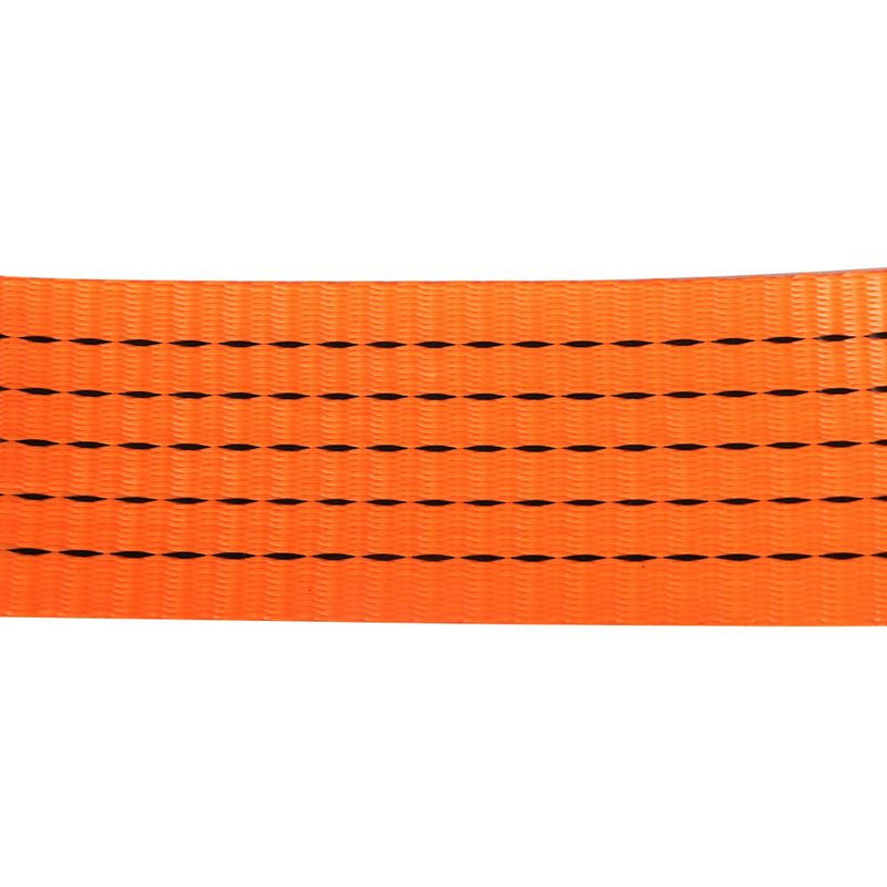 DURAFORCE 8 Pack E-Track Ratchet Straps 2 "x 20' 4000 lb Orange Heavy Duty Tie Downs USA