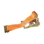 DURAFORCE 8 Pack E-Track Ratchet Straps 2 "x 20' 4000 lb Orange Heavy Duty Tie Downs USA