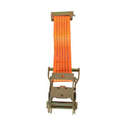 DURAFORCE 8 Pack E-Track Ratchet Straps 2 "x 20' 4000 lb Orange Heavy Duty Tie Downs USA