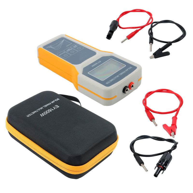 DURAFORCE MPPT Solar Photovoltaic Panel Multimeter Tester LCD Digital Display 1600W