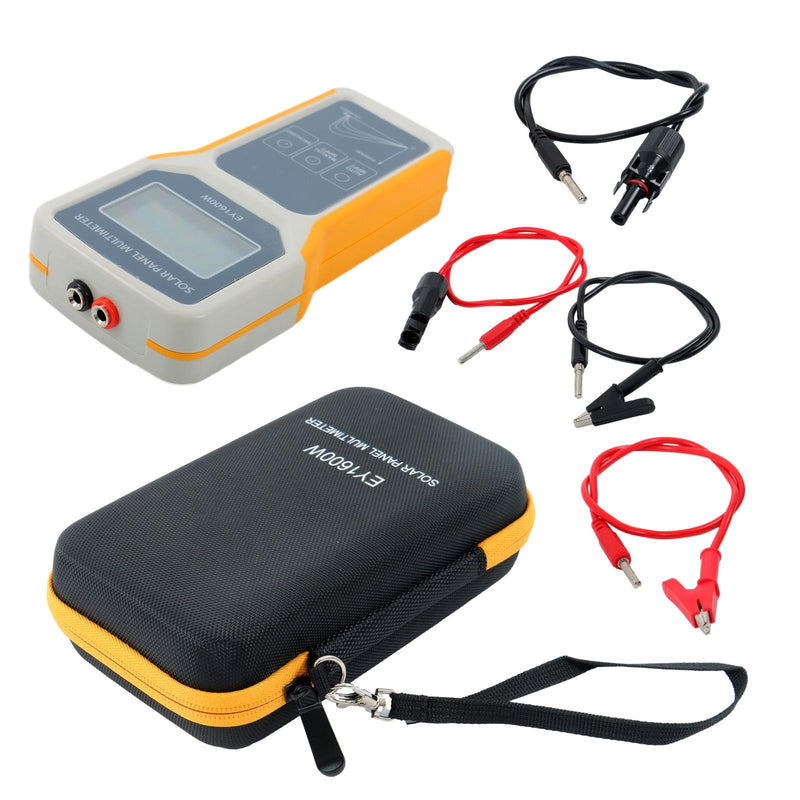 DURAFORCE MPPT Solar Photovoltaic Panel Multimeter Tester LCD Digital Display 1600W