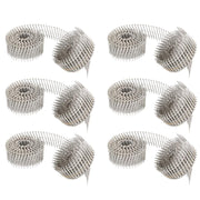 DURAFORCE Siding Nail 2” × .09” 15 Degree 3600 Pcs Ring Shank Stainless Steel Wire Coil