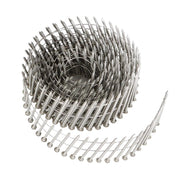 DURAFORCE Siding Nail 2” × .09” 15 Degree 3600 Pcs Ring Shank Stainless Steel Wire Coil