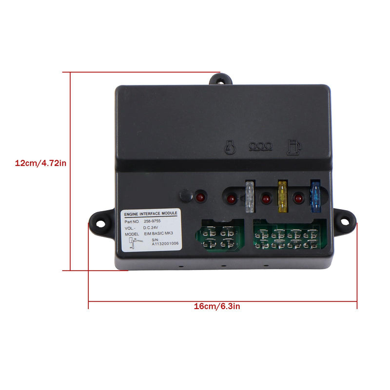 DURAFORCE EIM 2589755 258-9755 Generator 24V Engine Interface Module For FG Wilson Engine