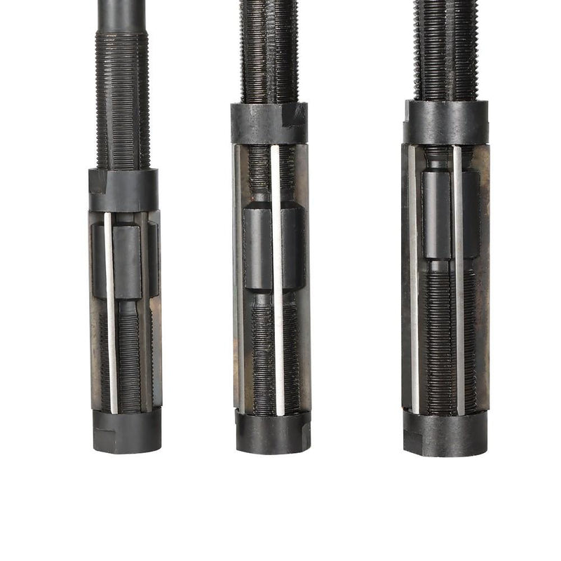 DURAFORCE 11 pcs Adjustable Hand Reamer Set H4 to H14 A-K Size 15/32 inch to 1.1/2 inch
