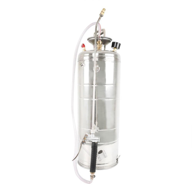 DURAFORCE 14L Garden Sprayer 3.5 Gallon Portable Stainless Steel Hand Pump Pressure Spray