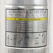 DURAFORCE 14L Garden Sprayer 3.5 Gallon Portable Stainless Steel Hand Pump Pressure Spray