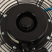 DURAFORCE 16 Inch Shutter Exhaust Fan High Speed Wall Mounted Automatic Aluminum Attic Fan