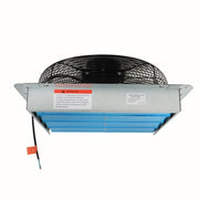 DURAFORCE 16 Inch Shutter Exhaust Fan High Speed Wall Mounted Automatic Aluminum Attic Fan