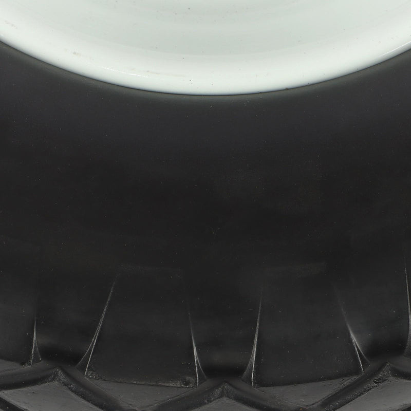 DURAFORCE 2 Pack 4.80/4.00-8 Flat Free Tire And Wheel -16" Solid Tire 5/8" Axle Bore Hole